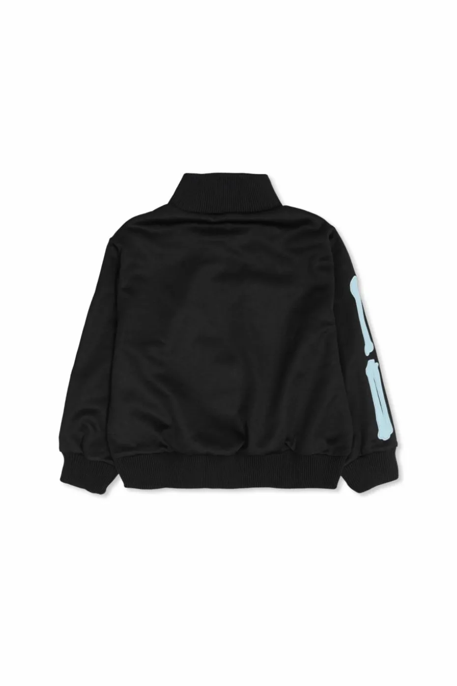 Amiri Kids BLACK Sweatshirt with stand-up collar