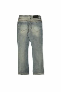 Amiri Kids BLUE Jeans with 'vintage' effect