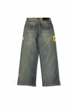Amiri Kids GREY Jeans with colorful prints