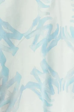 Amiri Kids light blue Monogram shorts