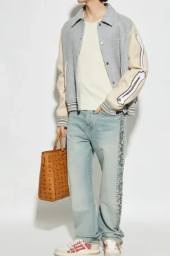Amiri light blue Jeans with decorative finish