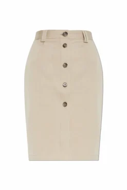 Anine Bing beige Skirt with buttons