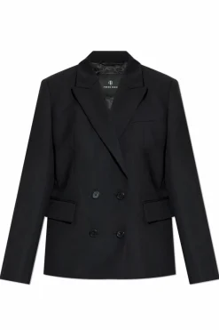 Anine Bing BLACK Double-breasted blazer