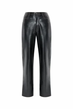 Anine Bing BLACK Pants with Pockets