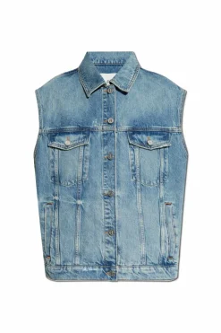 Anine Bing BLUE Denim vest "Rory"