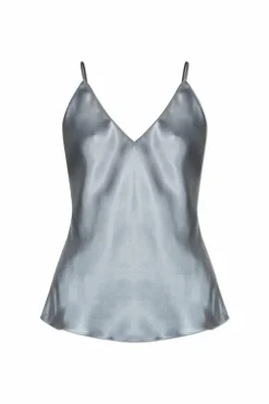 Anine Bing BLUE Silk top