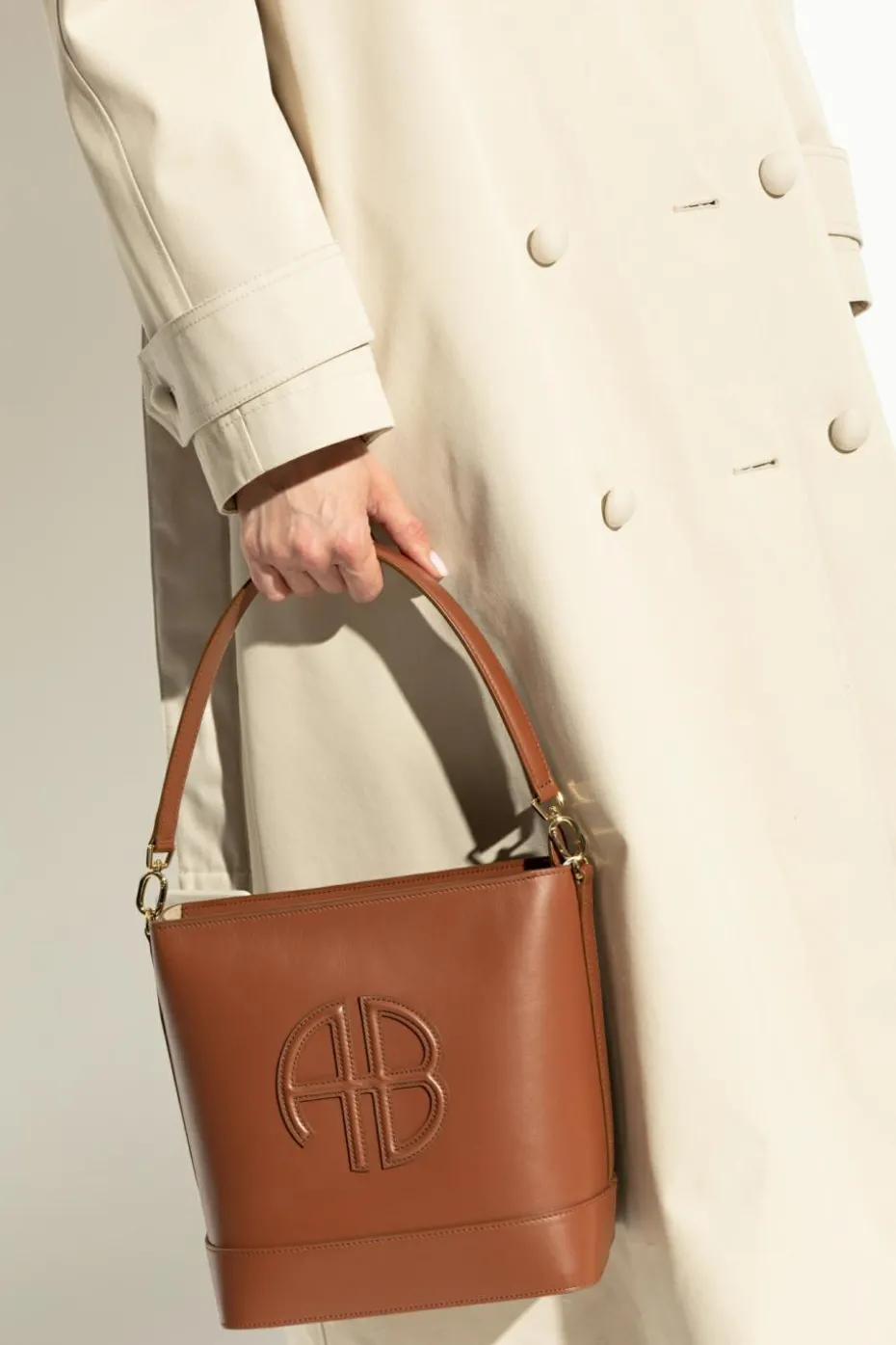 Anine Bing BROWN Shoulder bag Lili