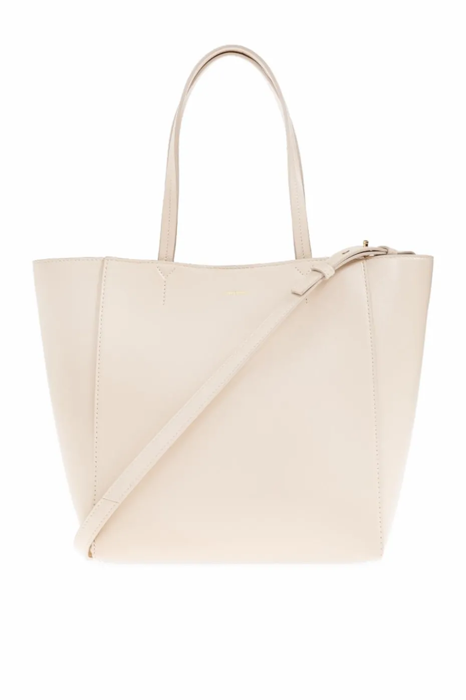 Anine Bing cream 'Elly Small' shopper bag