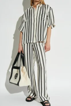 Anine Bing cream Shirt "Coco"