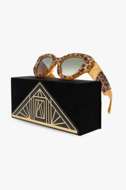 Anna Karin Karlsson beige ‘Lucky Goes To Vegas’ sunglasses
