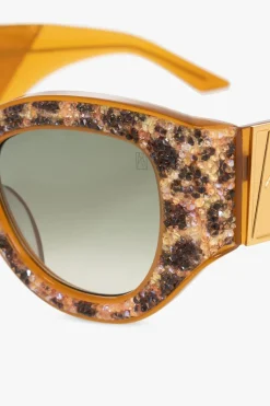 Anna Karin Karlsson beige ‘Lucky Goes To Vegas’ sunglasses