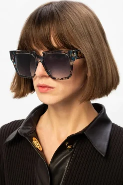Anna Karin Karlsson MULTICOLOUR ‘Coco Logo’ sunglasses