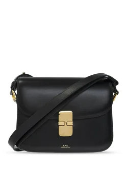 A.P.C. BLACK āGrace Smallā shoulder bag