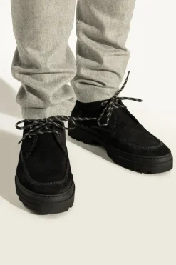 A.P.C. BLACK Leather shoes