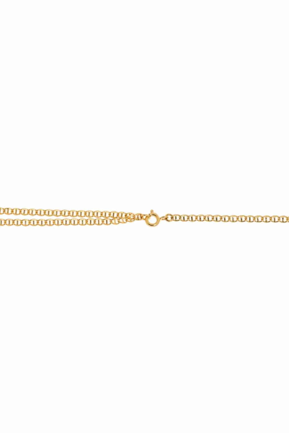 A.P.C. GOLD Necklace with floral motif