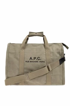 A.P.C. GREEN Shopper bag