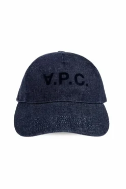 A.P.C. NAVY BLUE Baseball cap