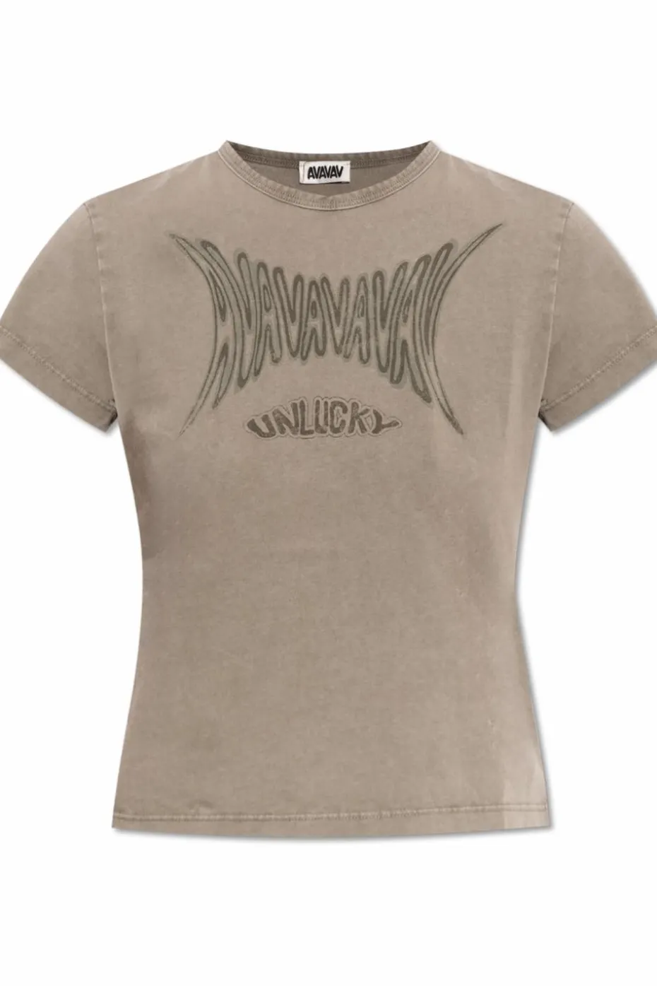 AVAVAV beige T-shirt with logo