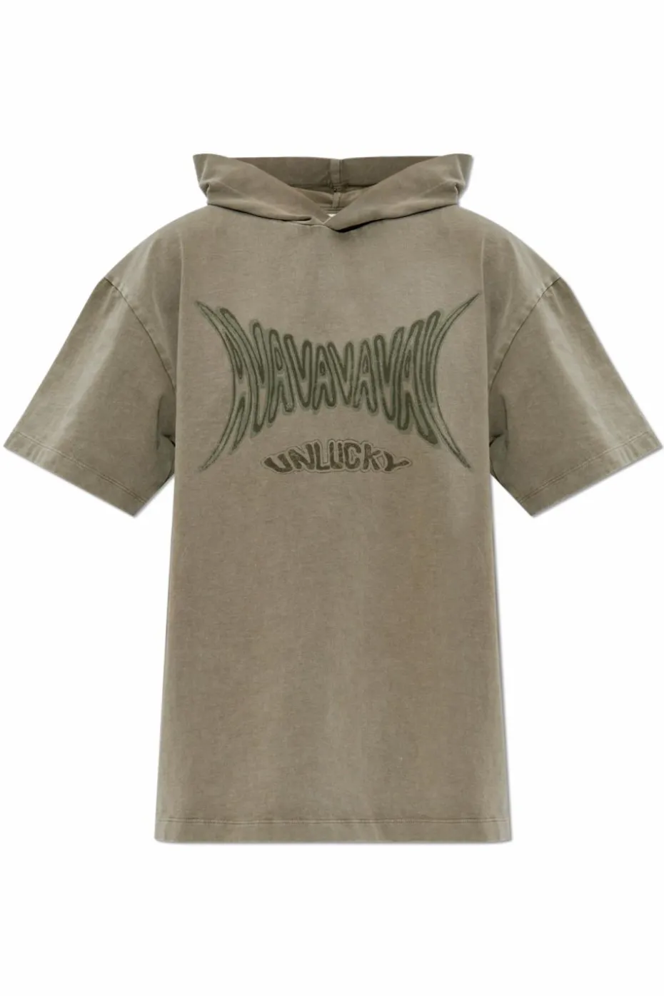 AVAVAV GREEN Hooded T-shirt
