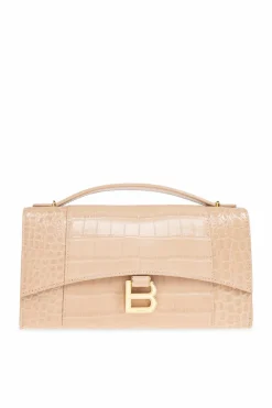 Balenciaga beige Clutch bag `Hourglass`