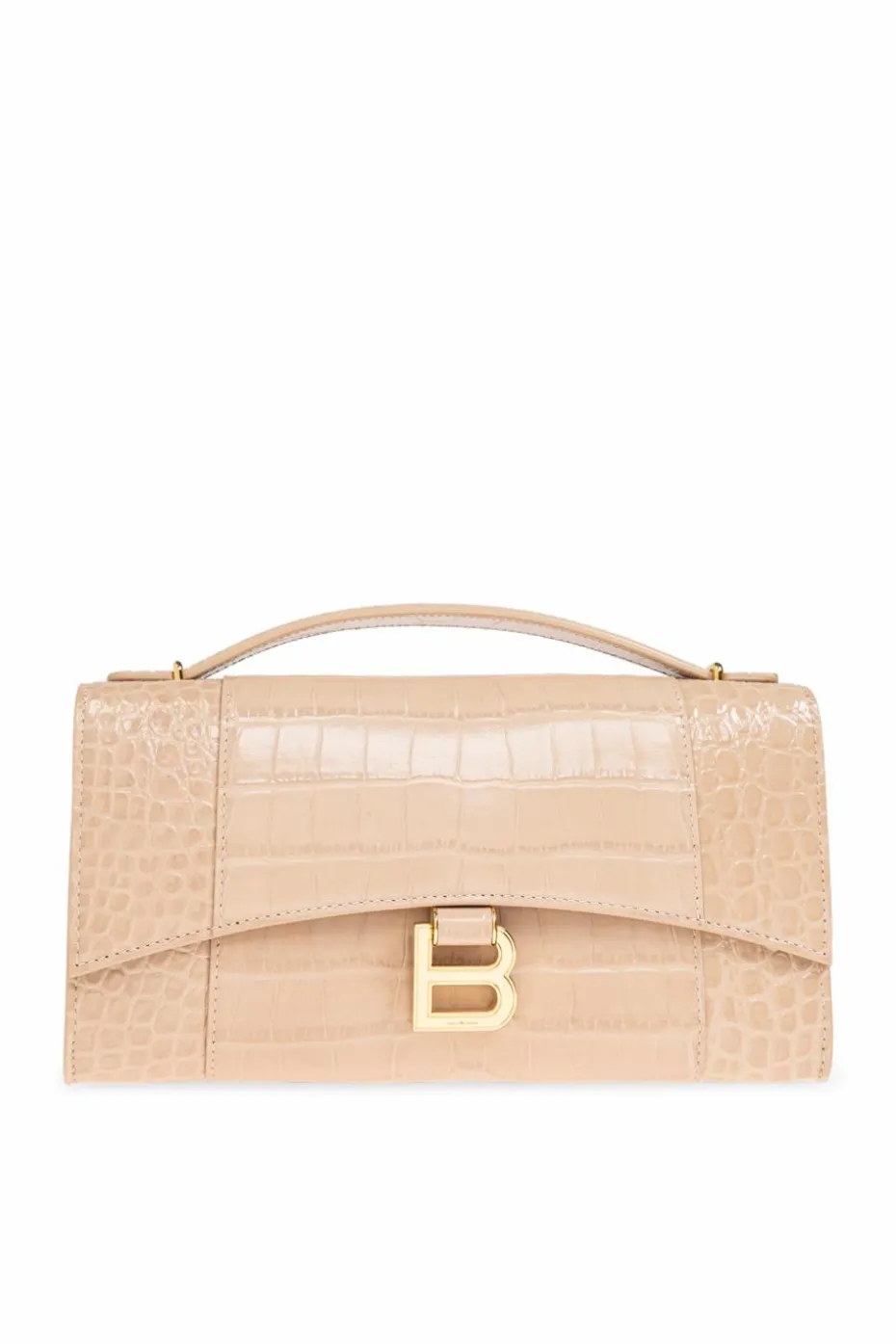 Balenciaga beige Clutch bag `Hourglass`