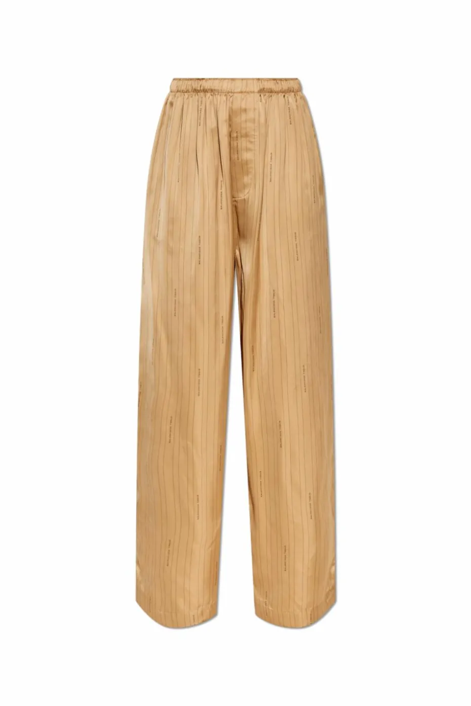 Balenciaga beige Satin trousers