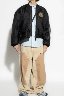 Balenciaga beige Wide-leg jeans