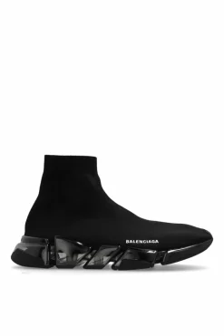 Balenciaga BLACK Ankle-high sports shoes `Speed 2.0`