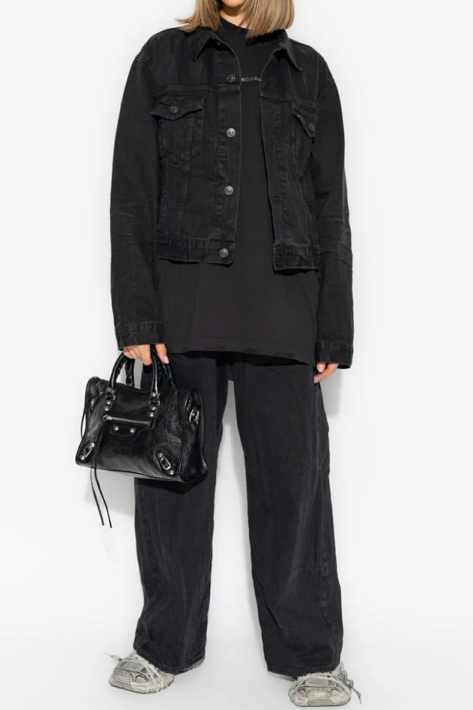 Balenciaga BLACK Balenciaga denim jacket