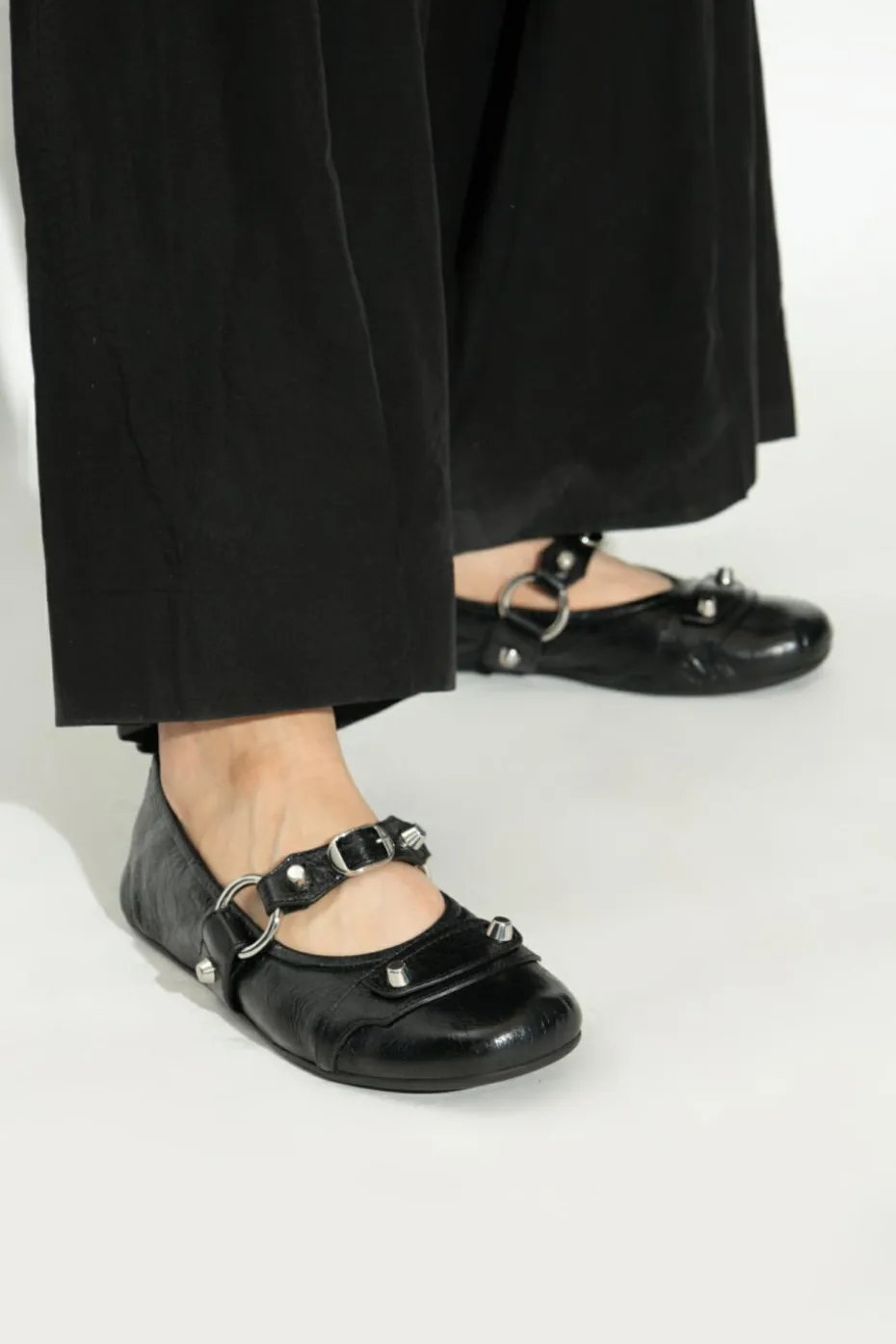 Balenciaga BLACK Ballerinas City