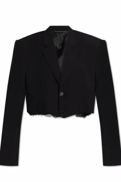 Balenciaga BLACK Blazer with a vintage effect