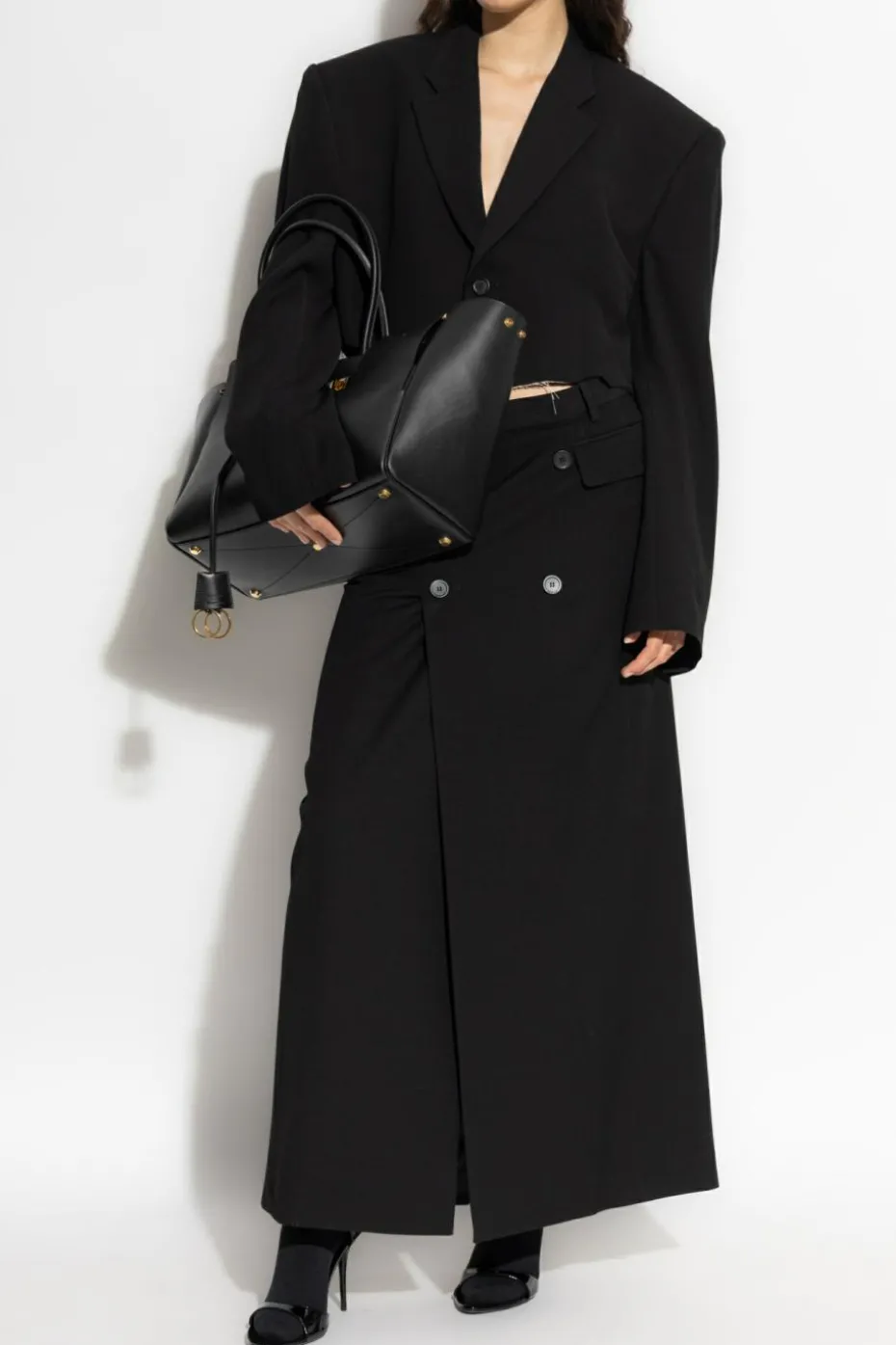 Balenciaga BLACK Blazer with a vintage effect