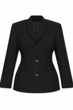 Balenciaga BLACK Blazer with Open Lapels