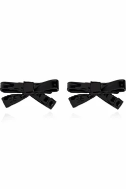 Balenciaga BLACK Bow-shaped earrings