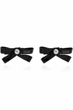 Balenciaga BLACK Bow-shaped earrings
