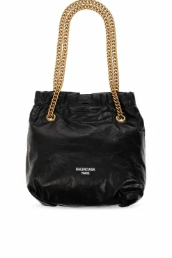 Balenciaga BLACK āCrush Sā shoulder bag