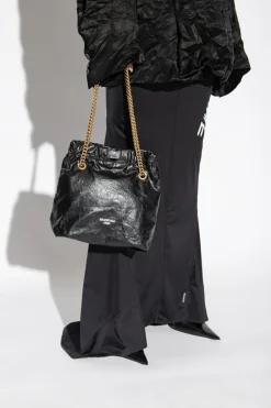 Balenciaga BLACK ‘Crush S’ shoulder bag
