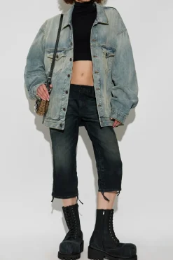 Balenciaga BLACK Denim shorts