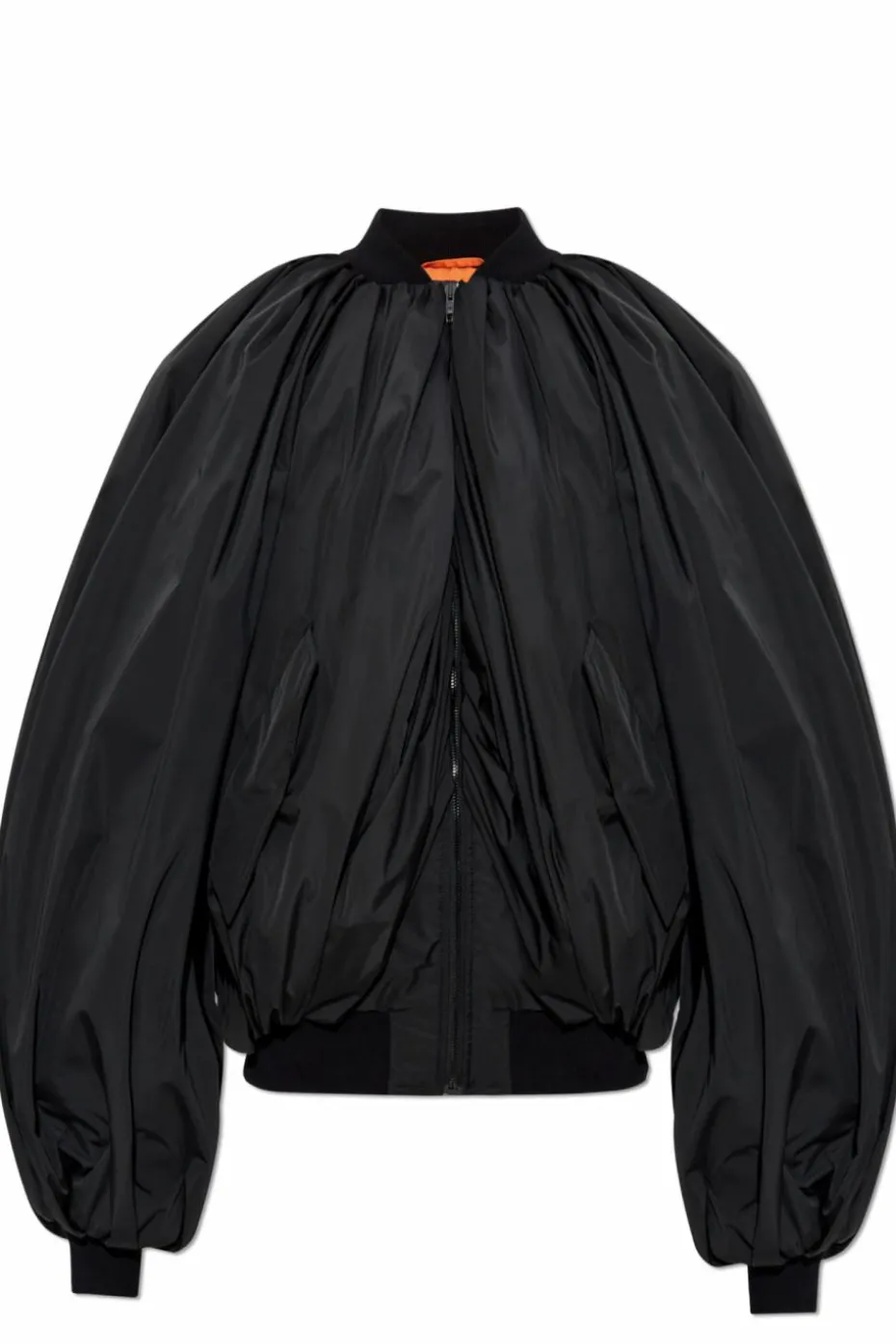 Balenciaga BLACK Draped 'bomber' jacket