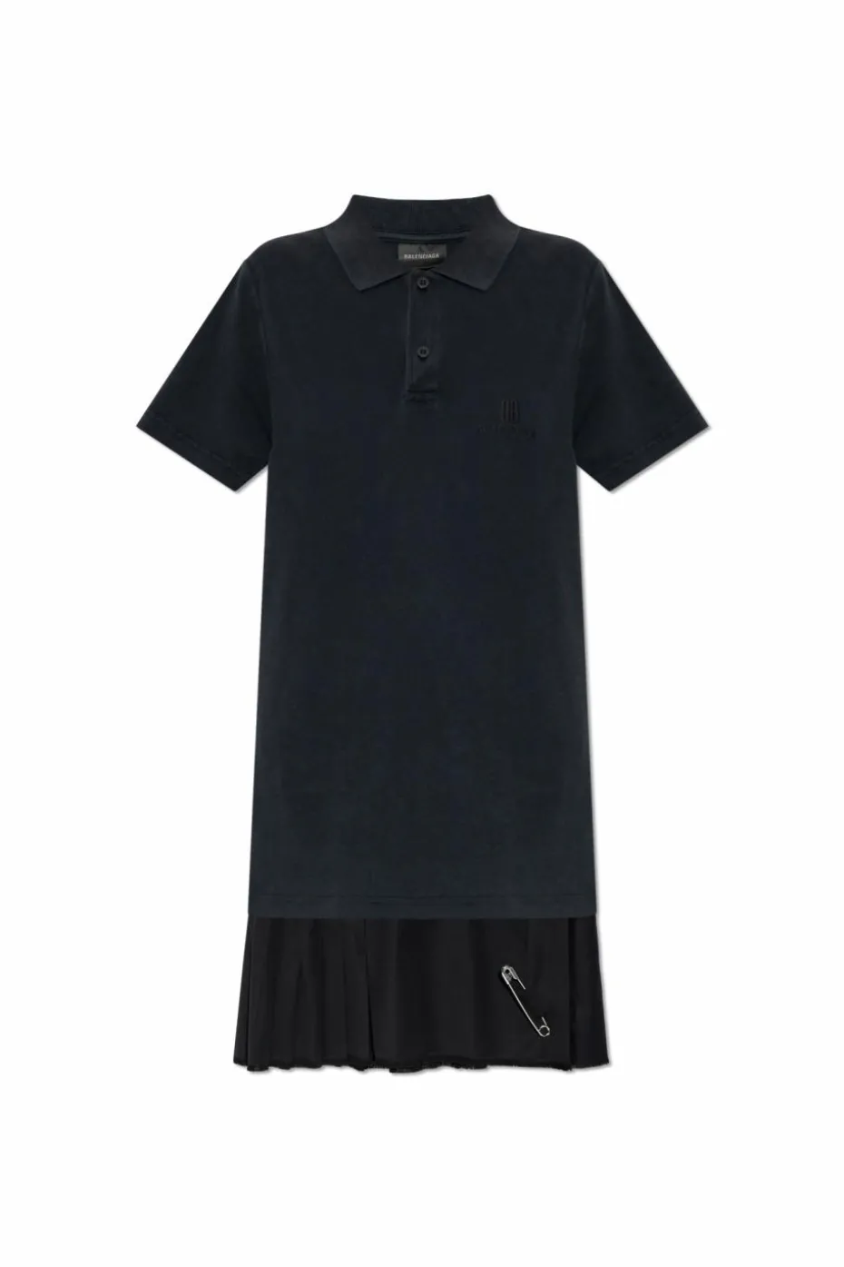 Balenciaga BLACK Dress with logo