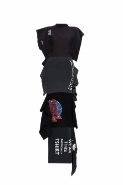 Balenciaga BLACK Dress with print