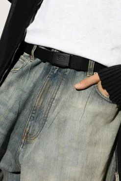 Balenciaga BLACK Fabric belt