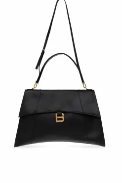 Balenciaga BLACK Handbag 'Hourglass Soft Large'