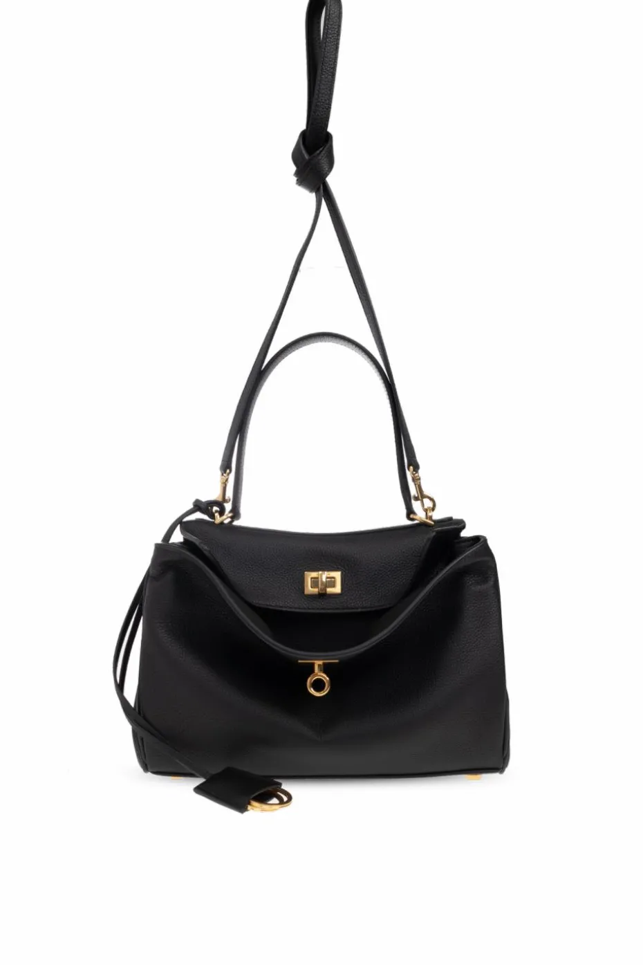 Balenciaga BLACK Handbag Rodeo Small