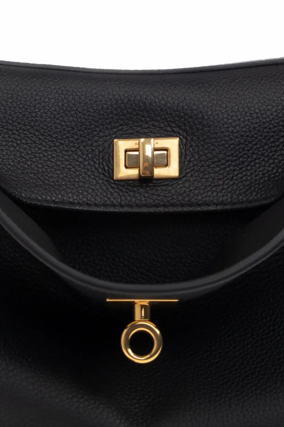 Balenciaga BLACK Handbag Rodeo Small