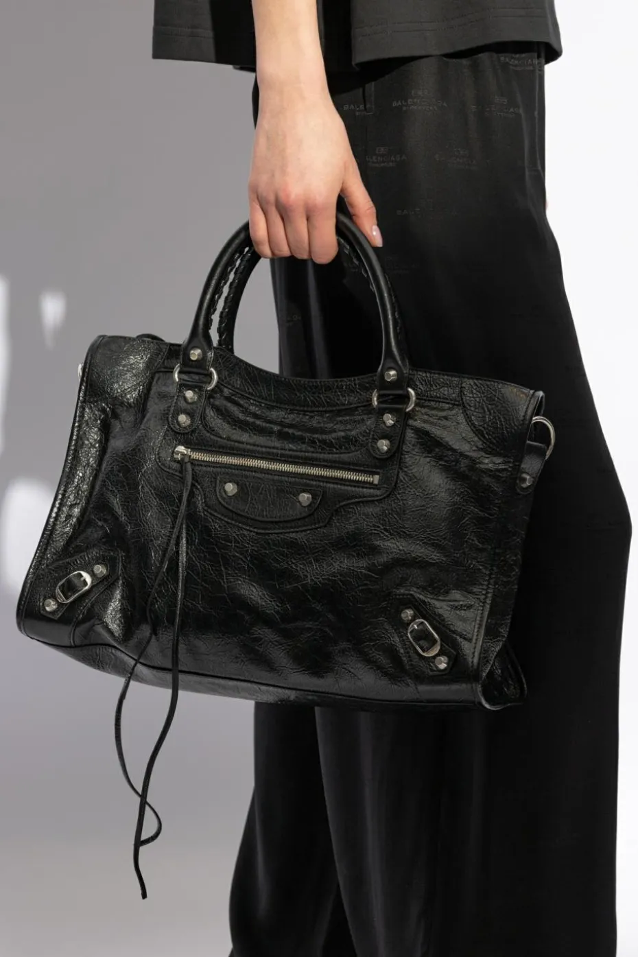 Balenciaga BLACK Handbag Le City Medium
