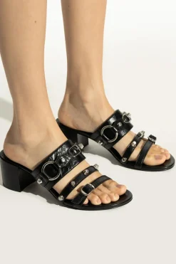 Balenciaga BLACK Heeled mules "City"