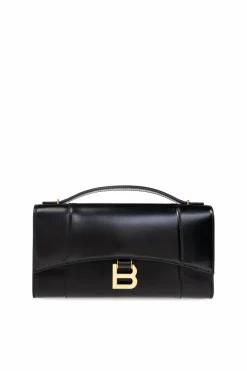 Balenciaga BLACK Hourglass` hand bag