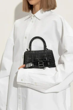 Balenciaga BLACK ‘Hourglass XS’ shoulder bag