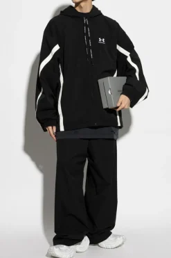 Balenciaga BLACK Jacket with logo